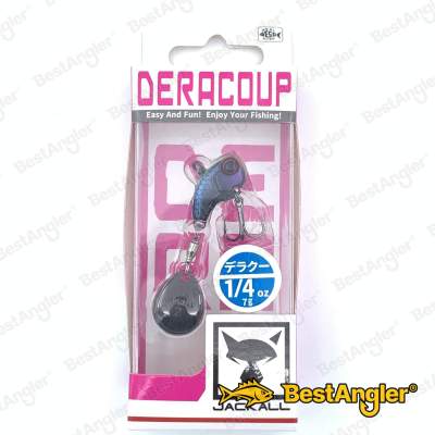 Jackall Deracoup 24 mm 1/4 oz 7 g Chartreuse Back Black