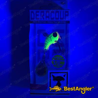 Jackall Deracoup 26 mm 3/8 oz 10 g Blue Back Chartreuse - UV
