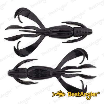 Keitech Crazy Flapper 2" Czarny - #001