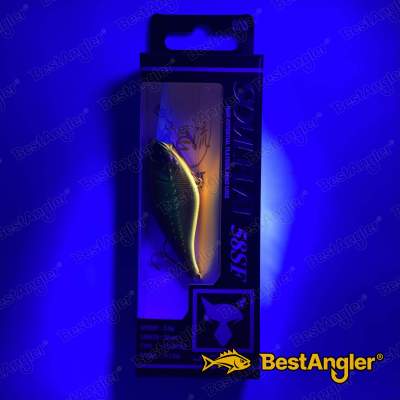 Jackall Soul Flat 58SF Double Clutch Gold & Black - 205480 - UV