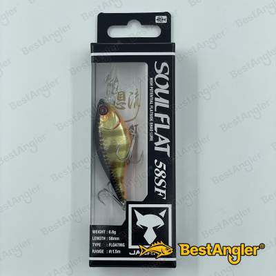 Jackall Soul Flat 58SF SK Champagne Gold Gill - 205510