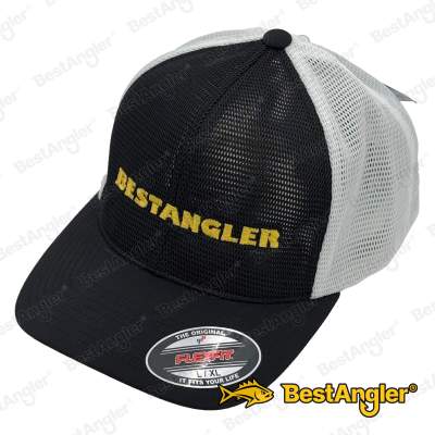Casquette entièrement en maille BESTANGLER 2020 Flexfit noir et blanc
