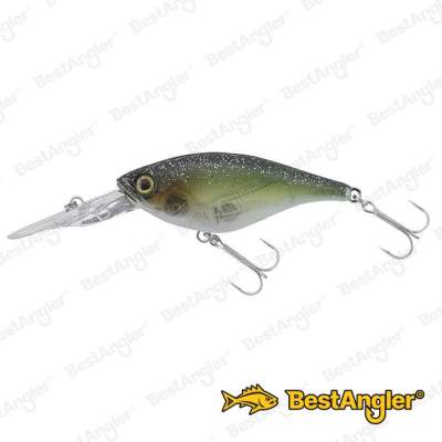 Jackall Soul Flat 58SF SK Dark Thunder Clear Bait