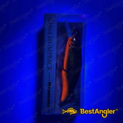 Megabass GH64 Humpback M KINKURO - 10 - UV