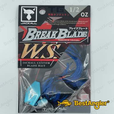 Jackall Break Blade W.S. 1/2 oz 14 g Nero Blu - 121773