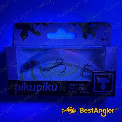 Jackall PikuPiku 78 Sight Clear Pink - 0163 - UV