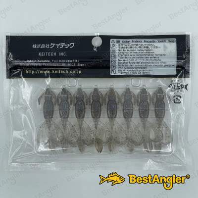 Keitech Crazy Flapper 2" Electric Smoke Craw - #462