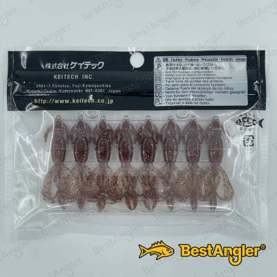 Keitech Crazy Flapper 2" Ebimiso Red Copper - #519