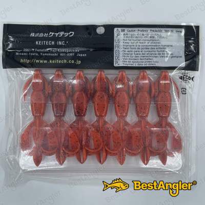 Keitech Crazy Flapper 3.6" Delta Craw - #407