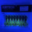 Keitech Crazy Flapper 2.8" Watermelon PP. / Giallo - #447 - UV