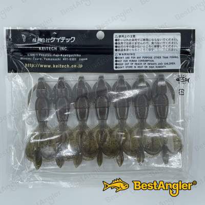 Keitech Crazy Flapper 3.6" Watermelon PP. Red - #208