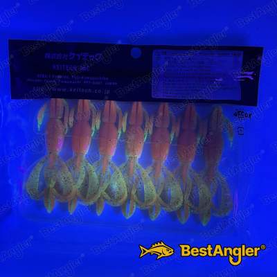 Keitech Crazy Flapper 3.6" Fire Tiger - #449 - UV