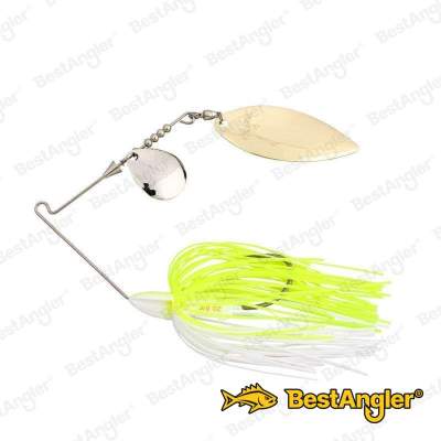 Keitech Tee-Bone Spinnerbait TW 3/8 oz 10.5 g White / Chart
