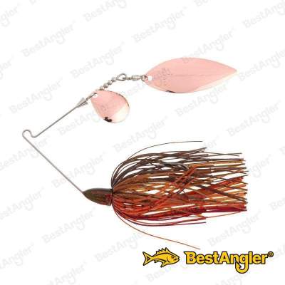 Keitech Tee-Bone Spinnerbait TW 3/8 oz 10.5 g Green Pumpkin Craw