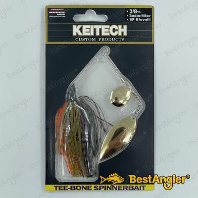 Keitech Tee-Bone Spinnerbait TW 3/8 oz 10.5 g SP Bluegill - TSTW38510