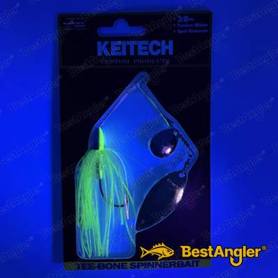 Keitech Tee-Bone Spinnerbait TW 3/8 oz 10.5 g Spot Remover - TSTW38512 - UV