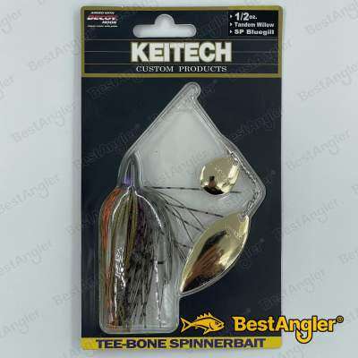 Keitech Tee-Bone Spinnerbait TW 1/2 oz 14 g SP Bluegill - TSTW12510