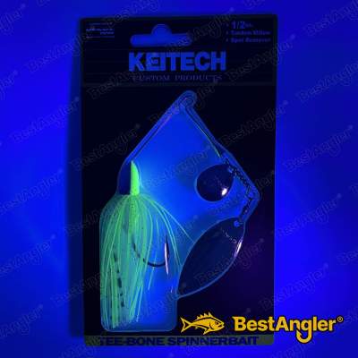 Keitech Tee-Bone Spinnerbait TW 1/2 oz 14 g Spot Remover - TSTW12512 - UV