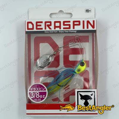 Jackall Deraspin 3/8 oz 10.5 g Light Blueback Chartreuse - 138627