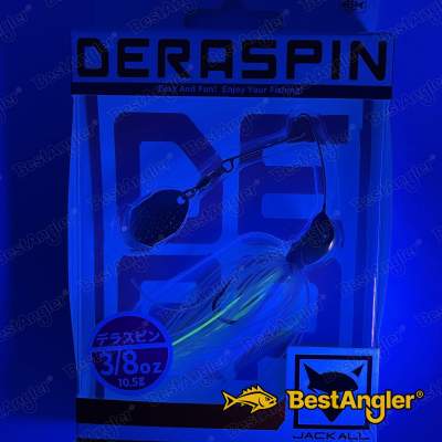 Jackall Deraspin 3/8 oz 10.5 g Devils Clear Ver. 2 - 138665 - UV
