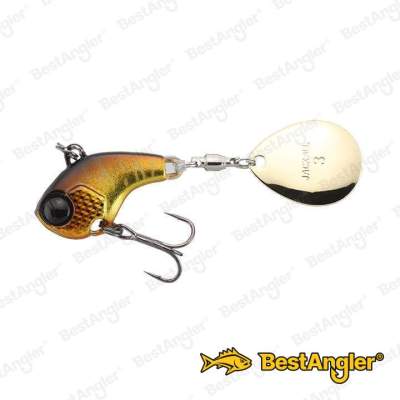 Jackall Deracoup 26 mm 3/8 oz 10 g Silver Powder Gold & Black