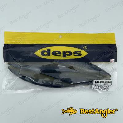 Deps Sakamata Shad 8" #20 Watermelon Pro Blue