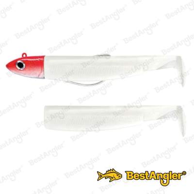 Fiiish Black Minnow n°2 90 mm Combo Offshore + Body - 10g - Weiß / Rot