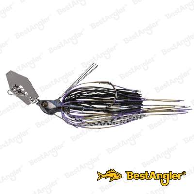 Jackall Super Break Blade Fine 1/4 oz 7 g Silhouette Black