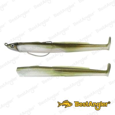 Fiiish Black Eel n°3 150 mm Combo Shallow + Body - 10g - Kaki