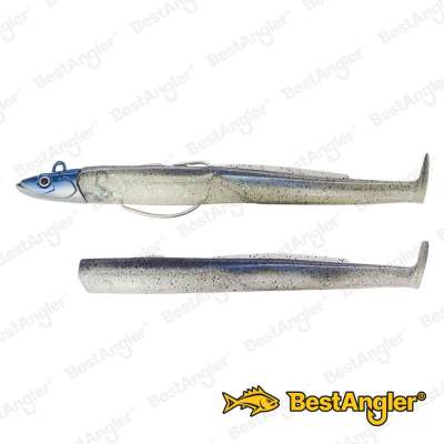 Fiiish Black Eel n°3 150 mm Combo Shore + Body - 20g - Electric Blue
