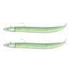 Fiiish Crazy Sand Eel n°1 100 mm Double Combo Offshore - 10g - Pearl Green