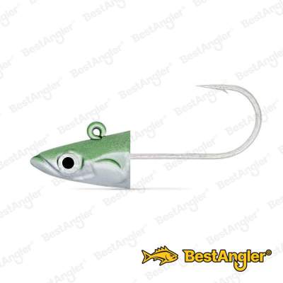 Fiiish Crazy Sand Eel n°1 100 mm Testine Shore 2x - 5g - Verde Perla