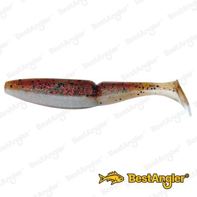 Sawamura One Up Shad 4" #163 Red Shad