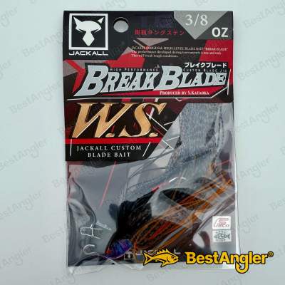 Jackall Break Blade W.S. 3/8 oz 10 g Black Gill - 111651