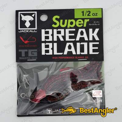 Jackall Super Break Blade 1/2 oz 14 g Red Craw