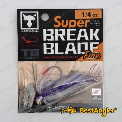 Jackall Super Break Blade Fine 1/4 oz 7 g Clear Wakasagi