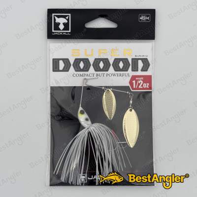 Jackall Super Dooon 1/2 oz 14 g Secret White