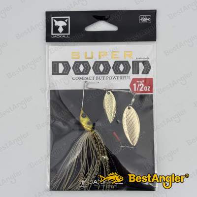 Jackall Super Dooon 1/2 oz 14 g Gold & Schwarz