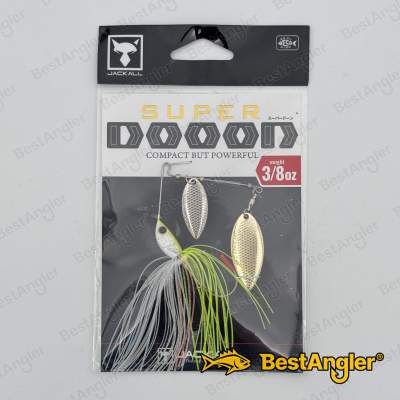 Jackall Super Dooon 3/8 oz 10.5 g Stealth Natural Chartreuse