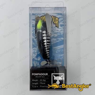 Jackall Pompadour Black Bone