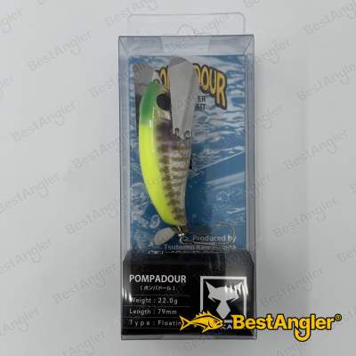 Jackall Pompadour IS Chartreuse Back Gill Bone