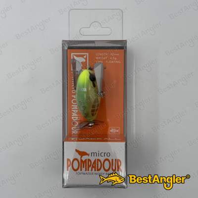 Jackall Micro Pompadour Chartreuse Grass Hopper