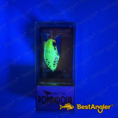 Jackall Micro Pompadour Chartreuse Grass Hopper - UV