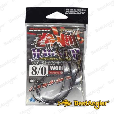 DECOY Worm 130M Makisasu Hook Magnum Weighted #8/0 - 405734