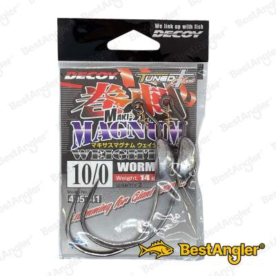 DECOY Worm 130M Makisasu Hook Magnum Weighted #10/0
