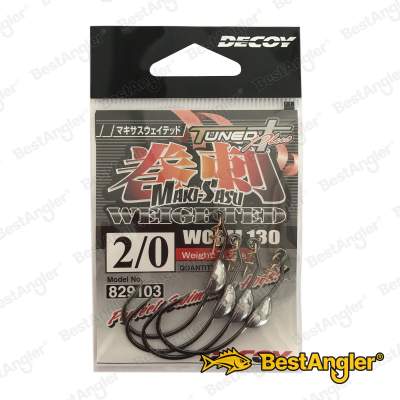 DECOY Worm 130 Makisasu Weighted #2/0 - 829103