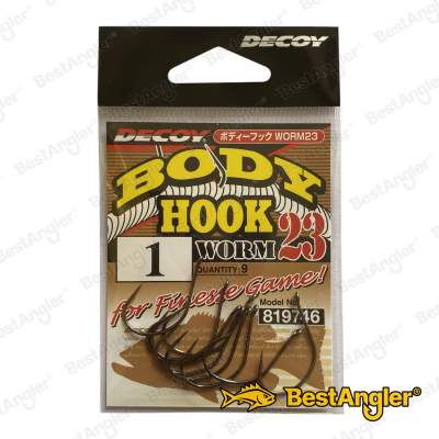 DECOY Worm 23 Body Hook #1