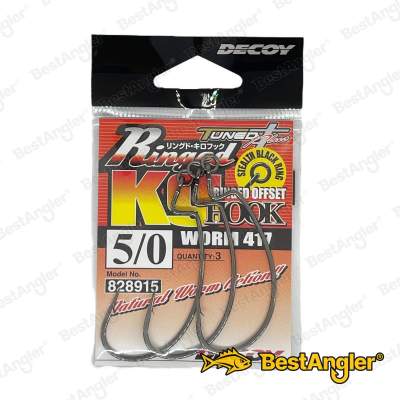 DECOY Worm 417 Ringed Kg Hook #5/0 - 828915