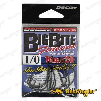 DECOY Worm 20 Big Bite Finesse #1/0 - 812921