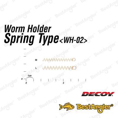 DECOY WH-02 Worm Holder SPRING type